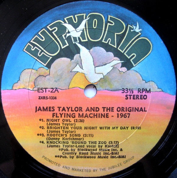 James Taylor (2) And The Flying Machine (2) : 1967 (LP, Album, All)