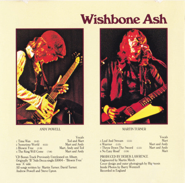 Wishbone Ash : Argus (CD, Album, RE)
