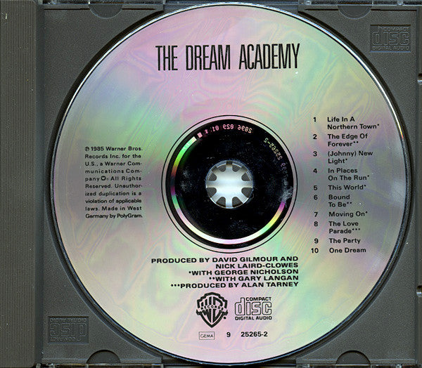 The Dream Academy : The Dream Academy (CD, Album)
