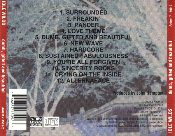 Idle Wilds : Dumb, Gifted And Beautiful (CD, Album)