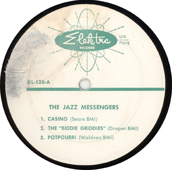 The Jazz Messengers* : A Midnight Session With The Jazz Messengers (LP, Album, Mono)