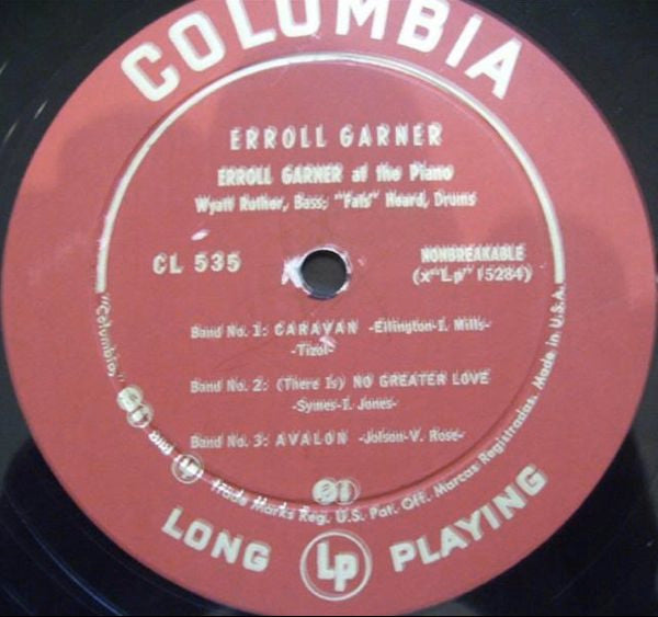 Erroll Garner : Erroll Garner (LP, Album, Mono)