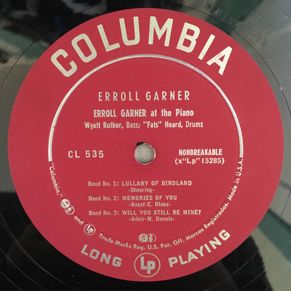 Erroll Garner : Erroll Garner (LP, Album, Mono)