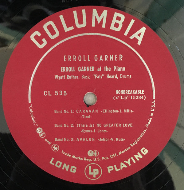Erroll Garner : Erroll Garner (LP, Album, Mono)