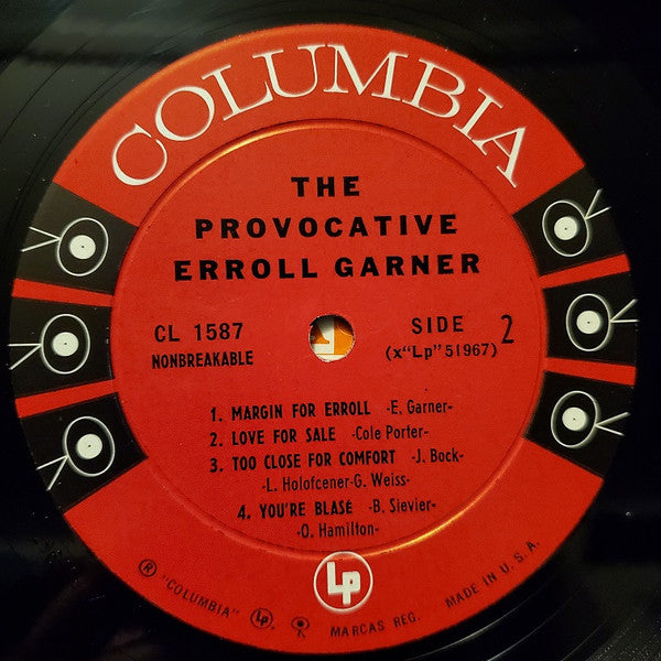 Erroll Garner : The Provocative Erroll Garner (LP, Album, Mono)