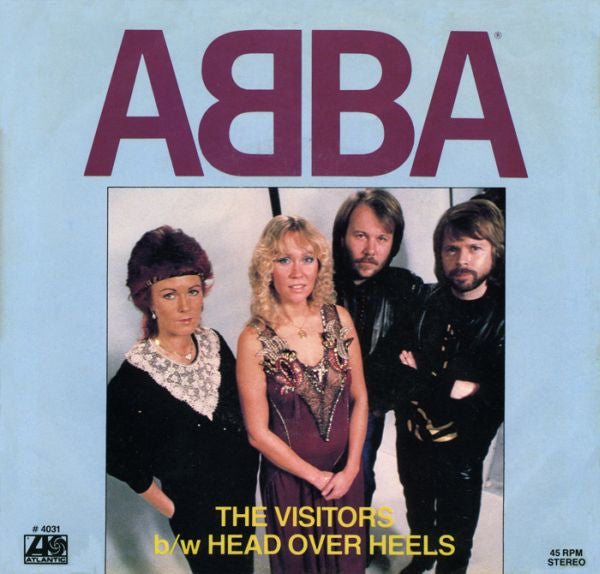 ABBA : The Visitors b/w Head Over Heels (7", Single, Spe)