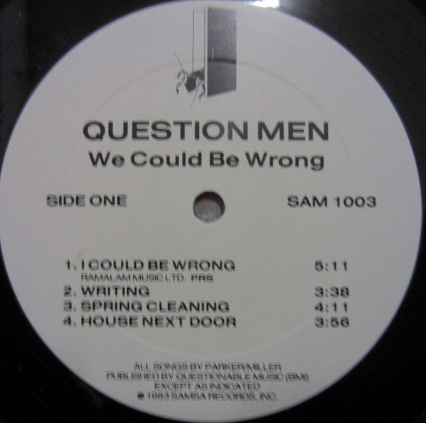 Question Men : We Could Be Wrong (LP, Album)