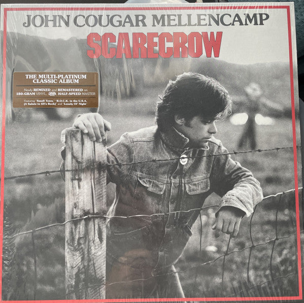 John Cougar Mellencamp : Scarecrow (LP, Album, RE, RM, 180)