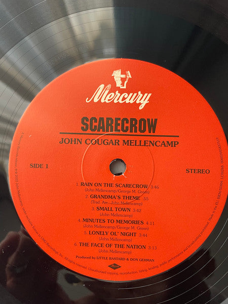 John Cougar Mellencamp : Scarecrow (LP, Album, RE, RM, 180)