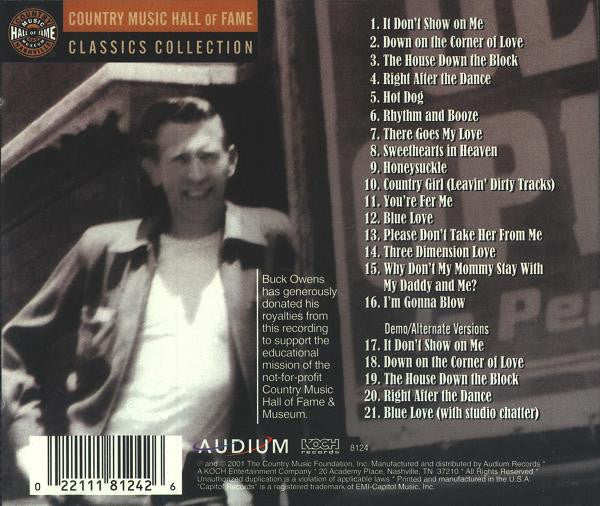 Buck Owens : Young Buck, The Complete Pre-Capitol Recordings Of Buck Owens (CD, Comp, RE)