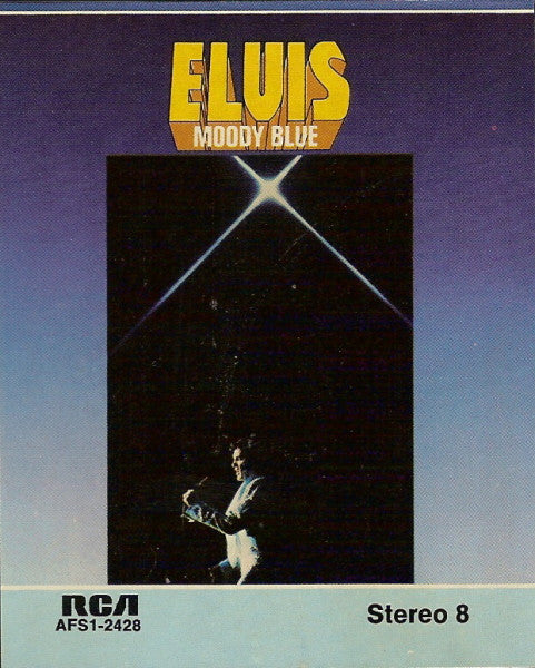 Elvis Presley : Moody Blue (8-Trk, Album)