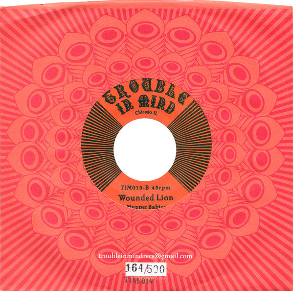 Wounded Lion : Pointed Sticks (7", Single, Ltd, Num, Col)