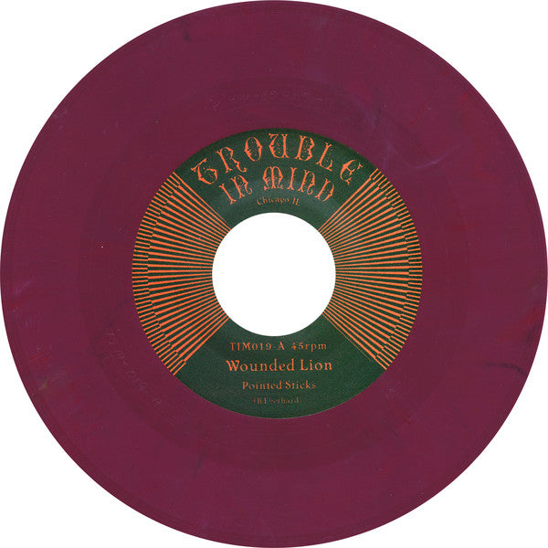 Wounded Lion : Pointed Sticks (7", Single, Ltd, Num, Col)