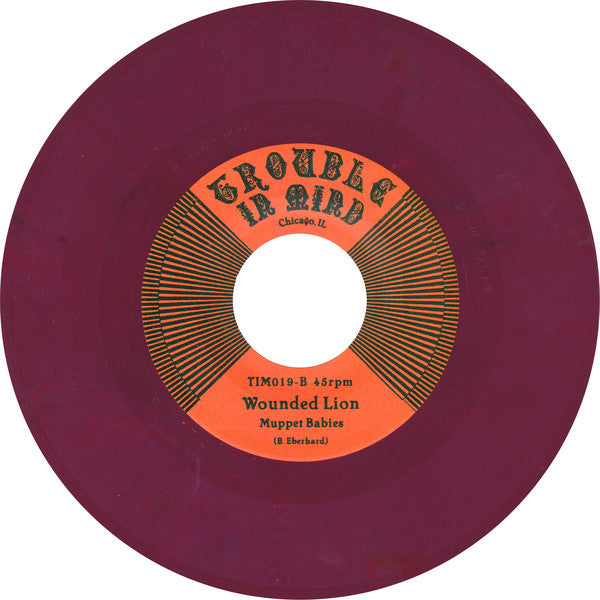 Wounded Lion : Pointed Sticks (7", Single, Ltd, Num, Col)