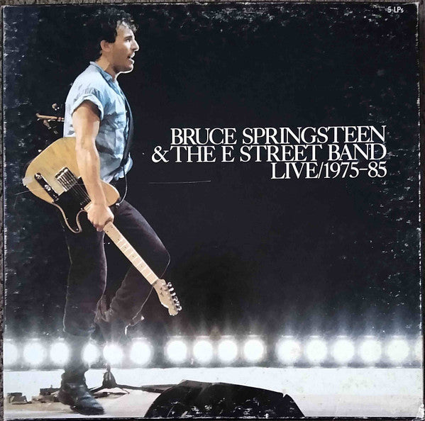 Bruce Springsteen & The E-Street Band : Live / 1975-85 (5xLP, Car + Box, Album)