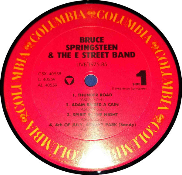 Bruce Springsteen & The E-Street Band : Live / 1975-85 (5xLP, Car + Box, Album)