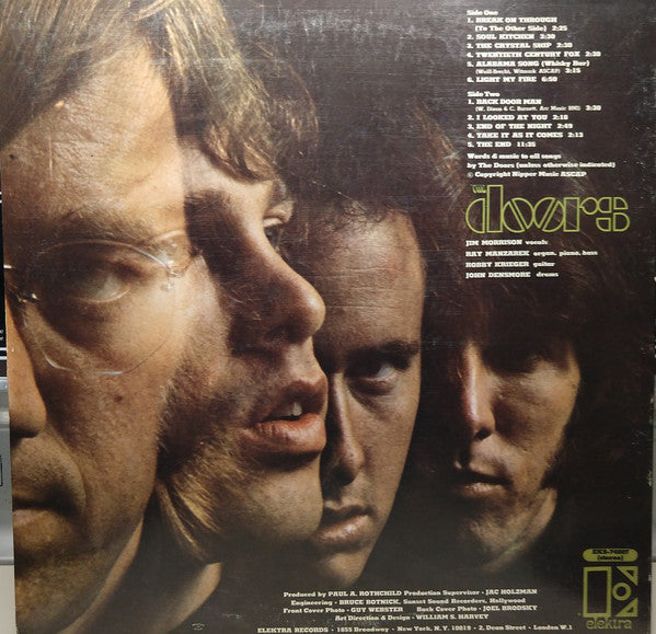 The Doors : The Doors (LP, Album, Mono, Abb)