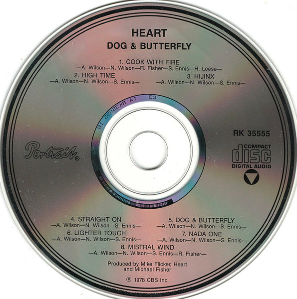 Heart : Dog & Butterfly (CD, Album, RE)