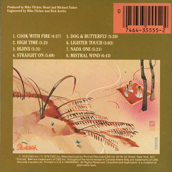 Heart : Dog & Butterfly (CD, Album, RE)