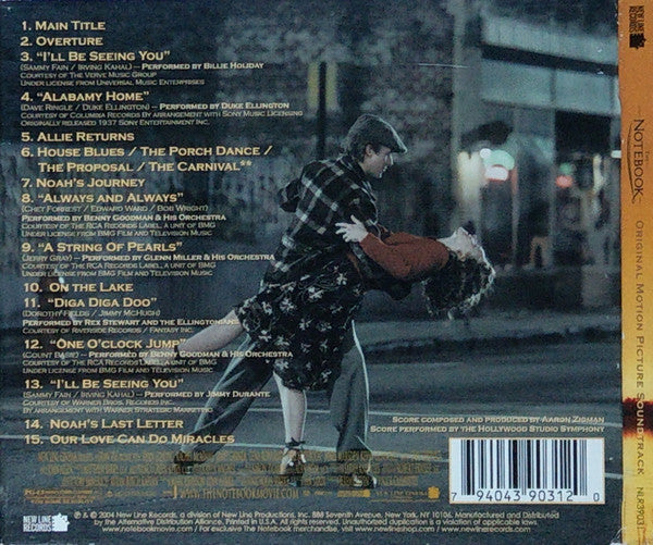 Various : The Notebook (Original Motion Picture Soundtrack) (CD)