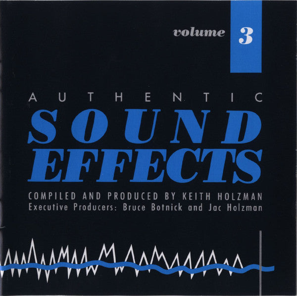 Keith Holzman : Authentic Sound Effects, Volume 3 (CD, Comp)