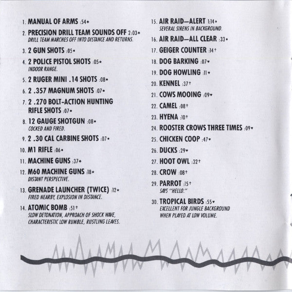 Keith Holzman : Authentic Sound Effects, Volume 3 (CD, Comp)