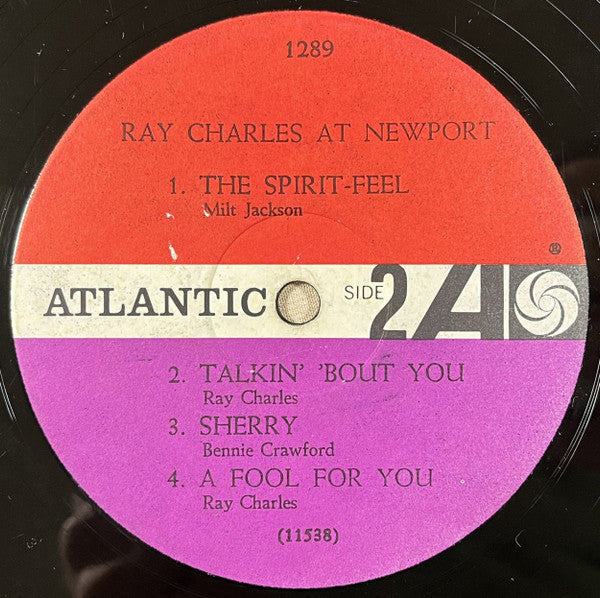 Ray Charles : Ray Charles At Newport (LP, Album, Mono, RP)