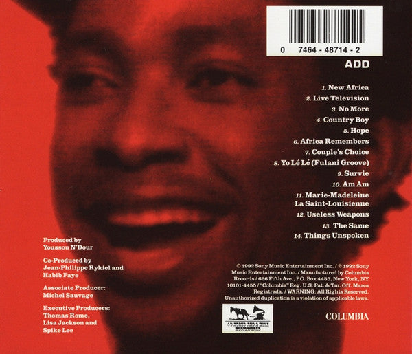 Youssou N'Dour : Eyes Open (CD, Album)