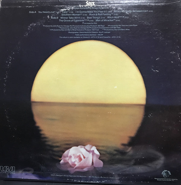 Styx : Best Of Styx (LP, Comp, RE)