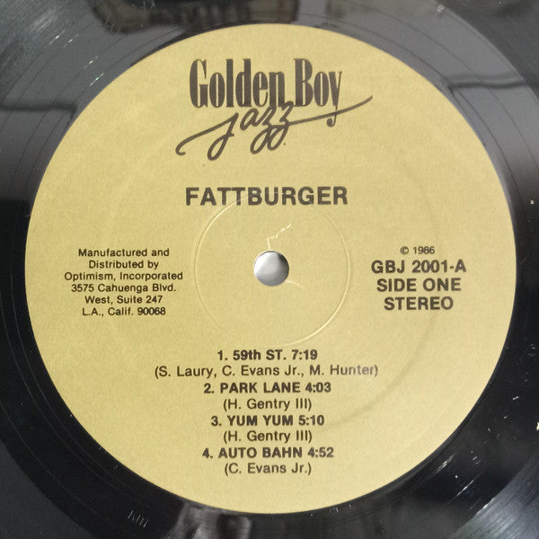 Fattburger : One Of A Kind (LP, Album)