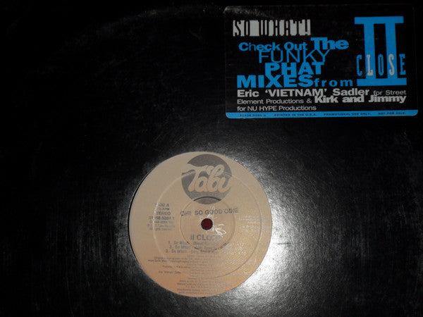 II Close : So What! (12", Promo)