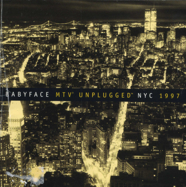 Babyface : MTV Unplugged NYC 1997 (CD, Album)