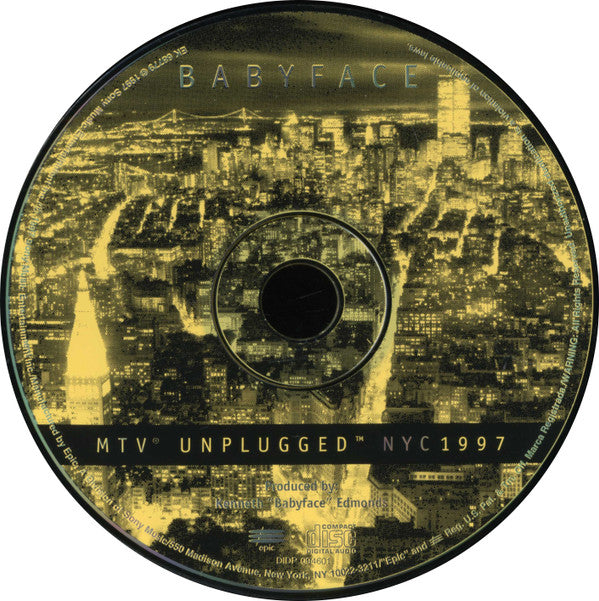 Babyface : MTV Unplugged NYC 1997 (CD, Album)