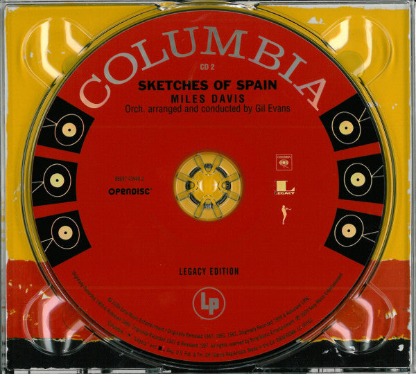 Miles Davis : Sketches Of Spain (2xCD, Album, Enh, RE, RM)