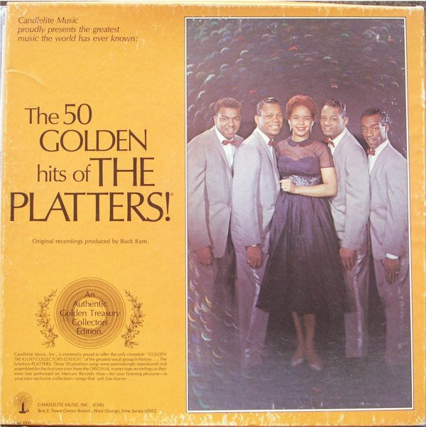 The Platters : The 50 Golden Hits Of The Platters (4xLP, Comp, Box)