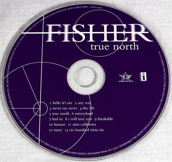 Fisher (2) : True North (CD, Album)