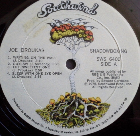 Joe Droukas : Shadowboxing (LP, Album, Mon)