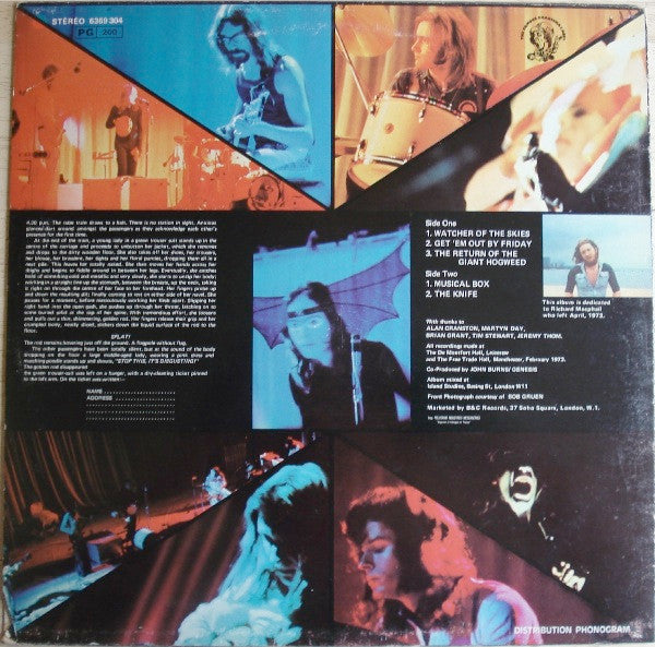 Genesis : Live (LP, Album, RE)