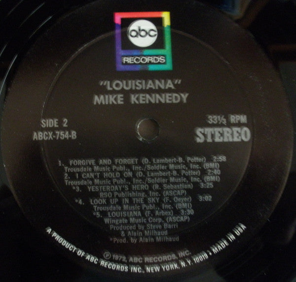 Mike Kennedy : Louisiana (LP)