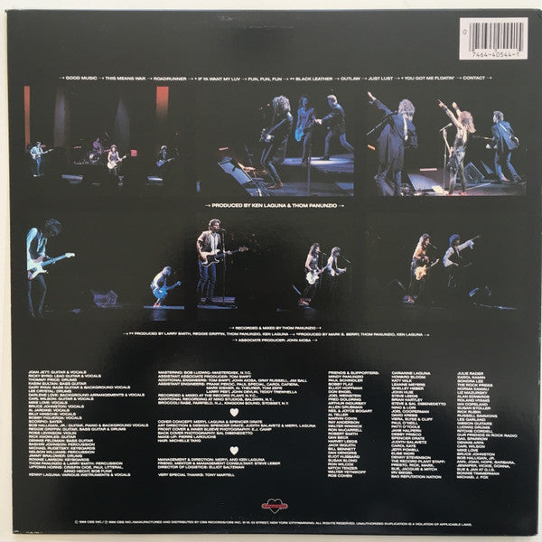 Joan Jett & The Blackhearts : Good Music (LP, Album)