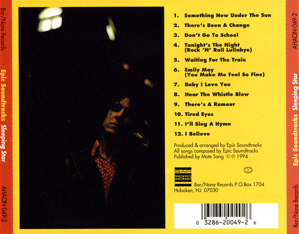 Epic Soundtracks : Sleeping Star (CD, Album)