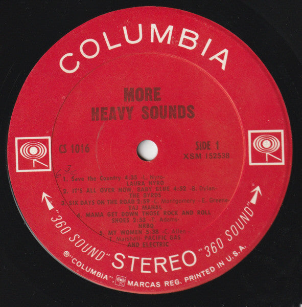 Various : More Heavy Sounds (LP, Comp, Ter)