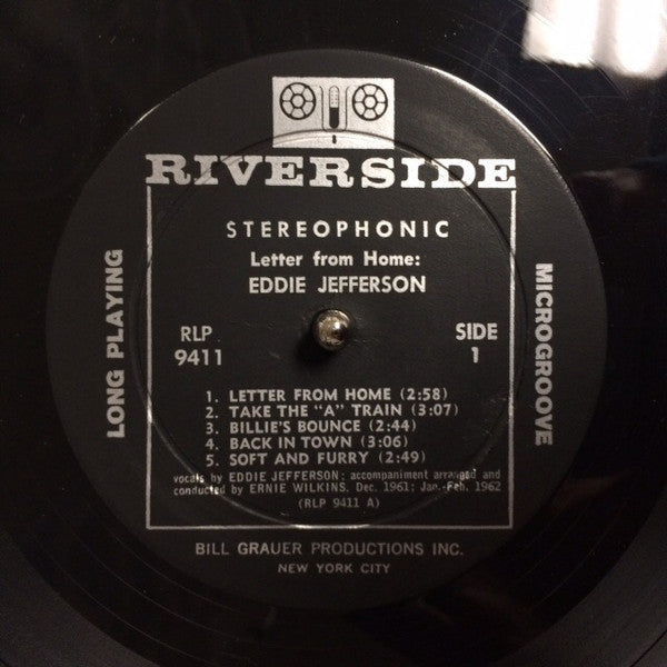 Eddie Jefferson : Letter From Home (LP, Album)