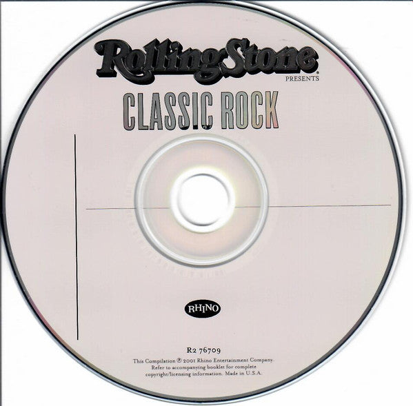 Various : Rolling Stone Presents Classic Rock (CD, Album, Comp)