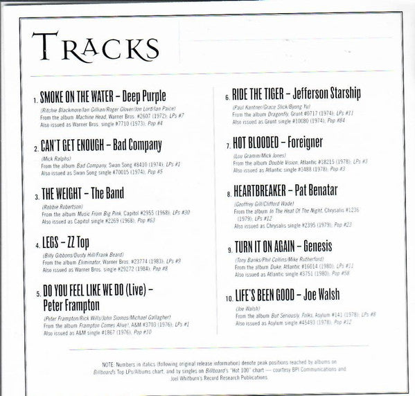 Various : Rolling Stone Presents Classic Rock (CD, Album, Comp)