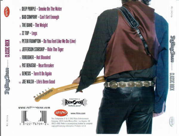 Various : Rolling Stone Presents Classic Rock (CD, Album, Comp)