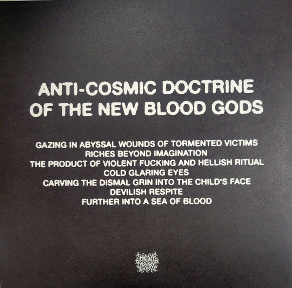 Unholy Vampyric Slaughter Sect : Anti​-​Cosmic Doctrine Of The New Blood Gods (LP, Ltd)