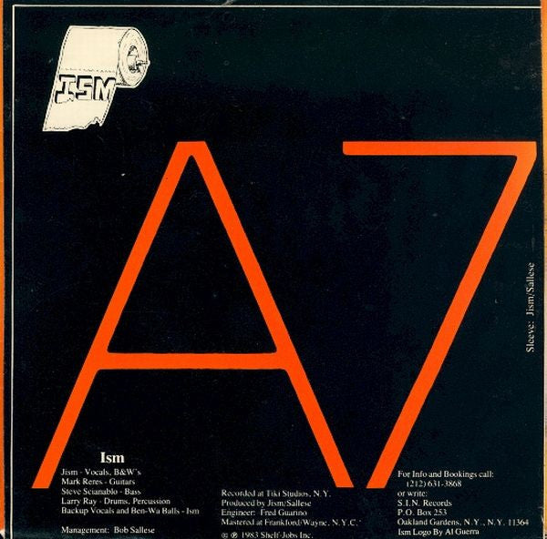 Ism (2) : I Think I Love You! (7", Single)
