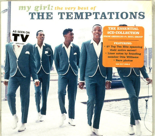The Temptations : My Girl: The Very Best Of (2xCD, Comp, RM)
