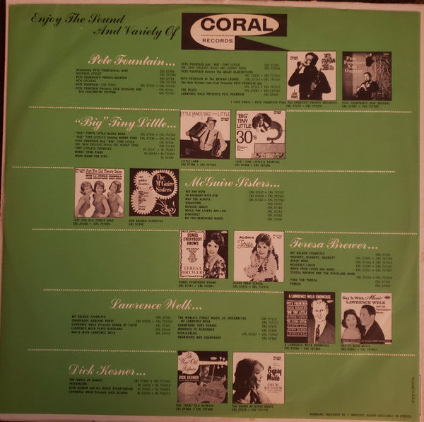 Al Hirt : Al Hirt With His All Stars In New Orleans (LP, Album)